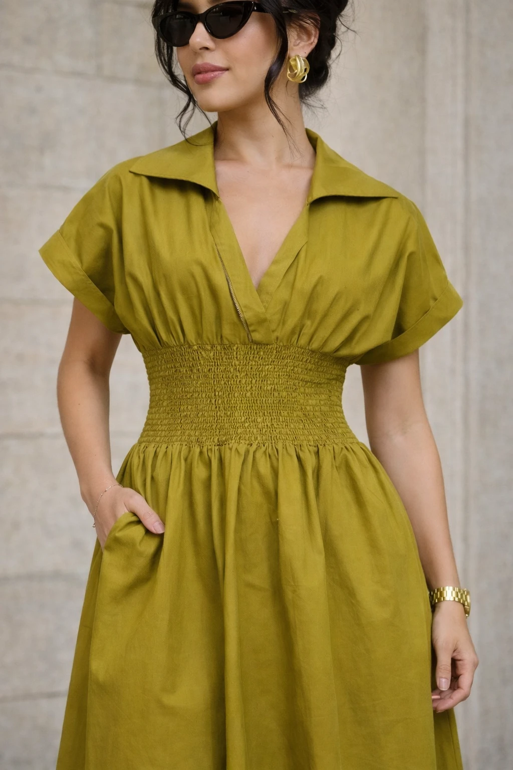 Robe Muse Olive — 4