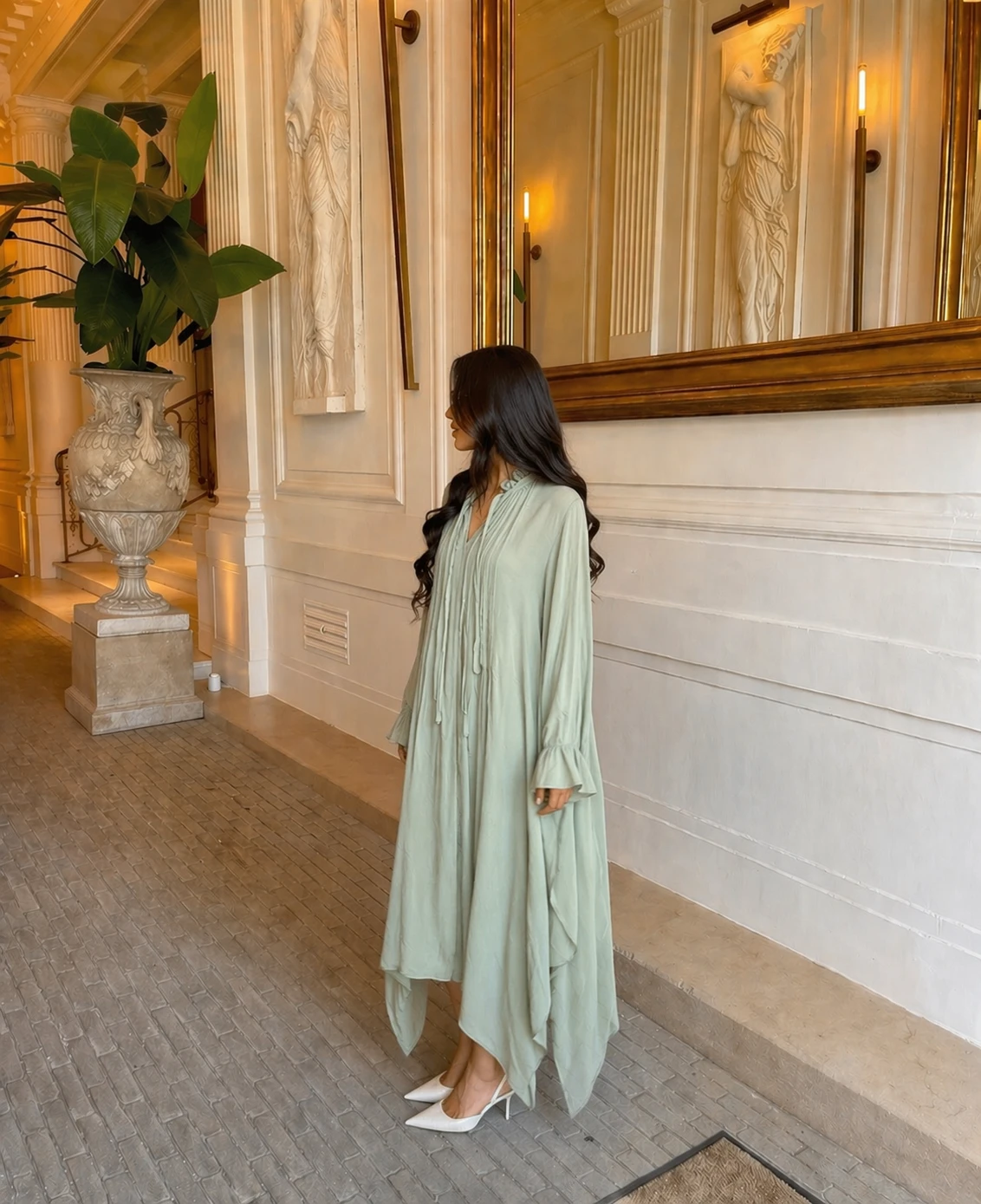 Robe longue fluide - Tilleuil — 3