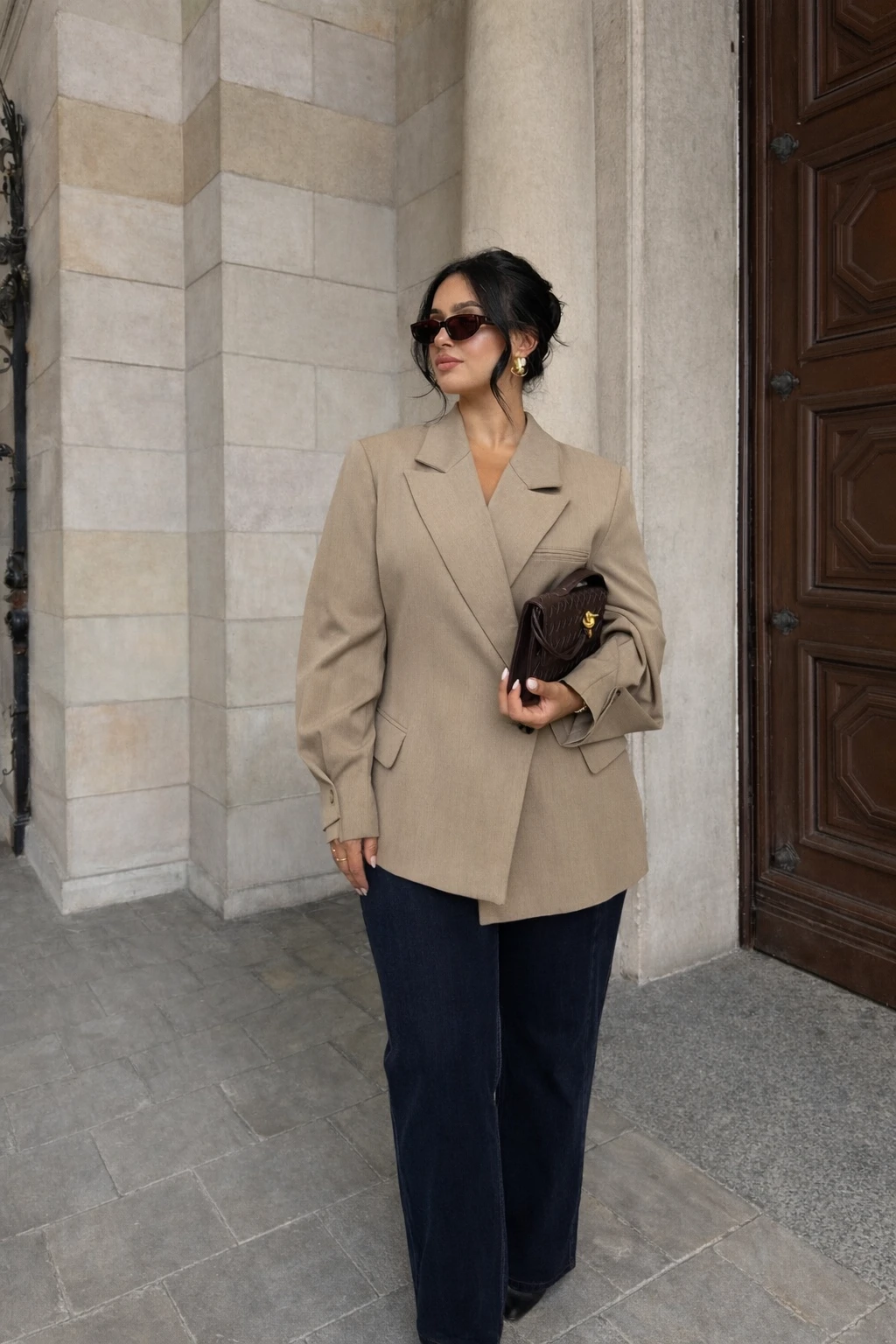 Blazer oversize - Beige 