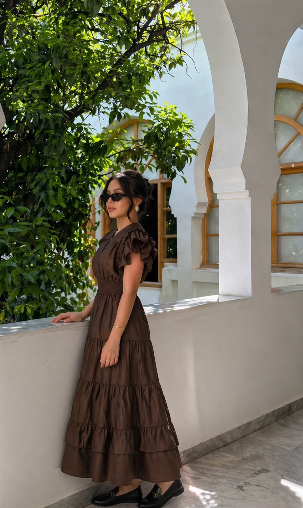 Robe Brown Aura
