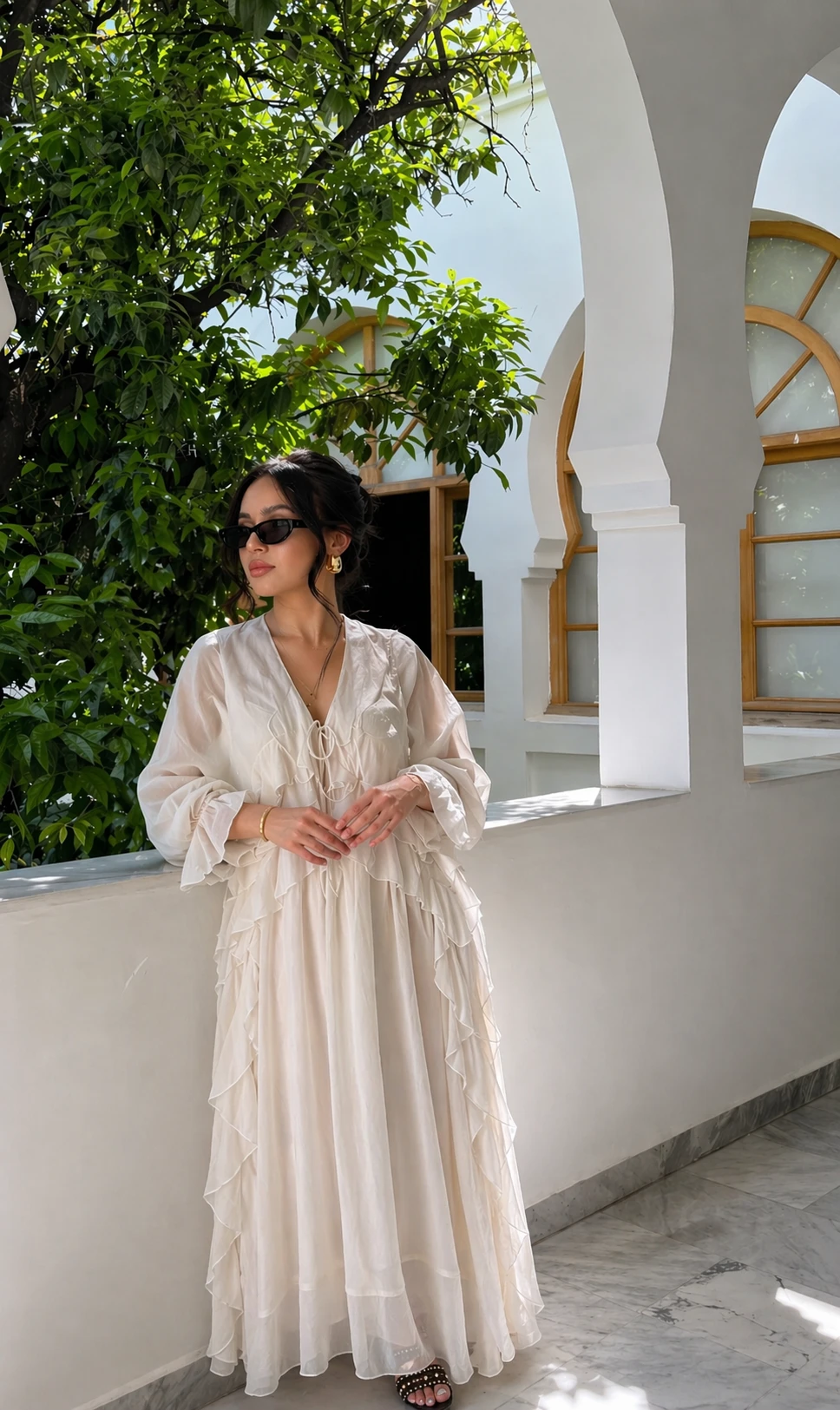 Robe Ayfa - Beige 