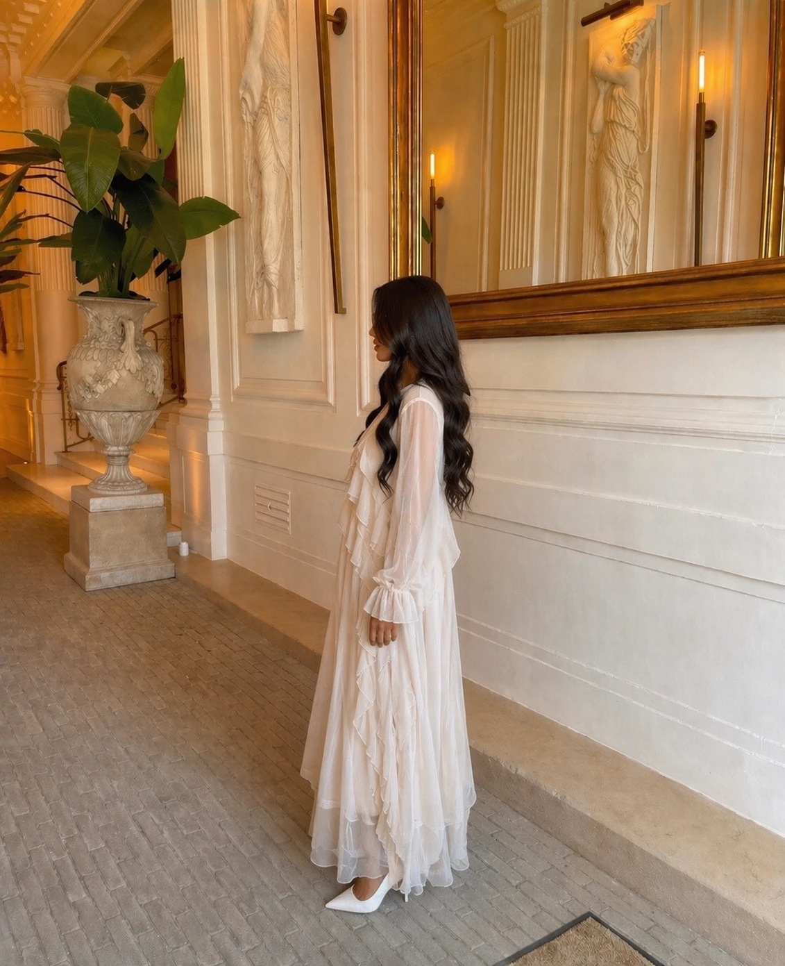 Robe Ayfa - Beige  — 3