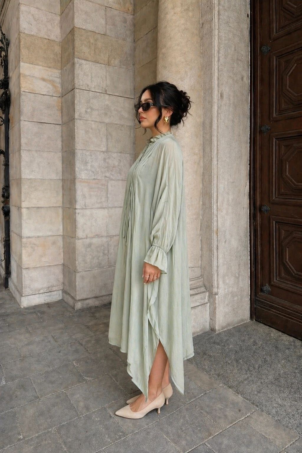 Robe longue fluide - Tilleuil - 2
