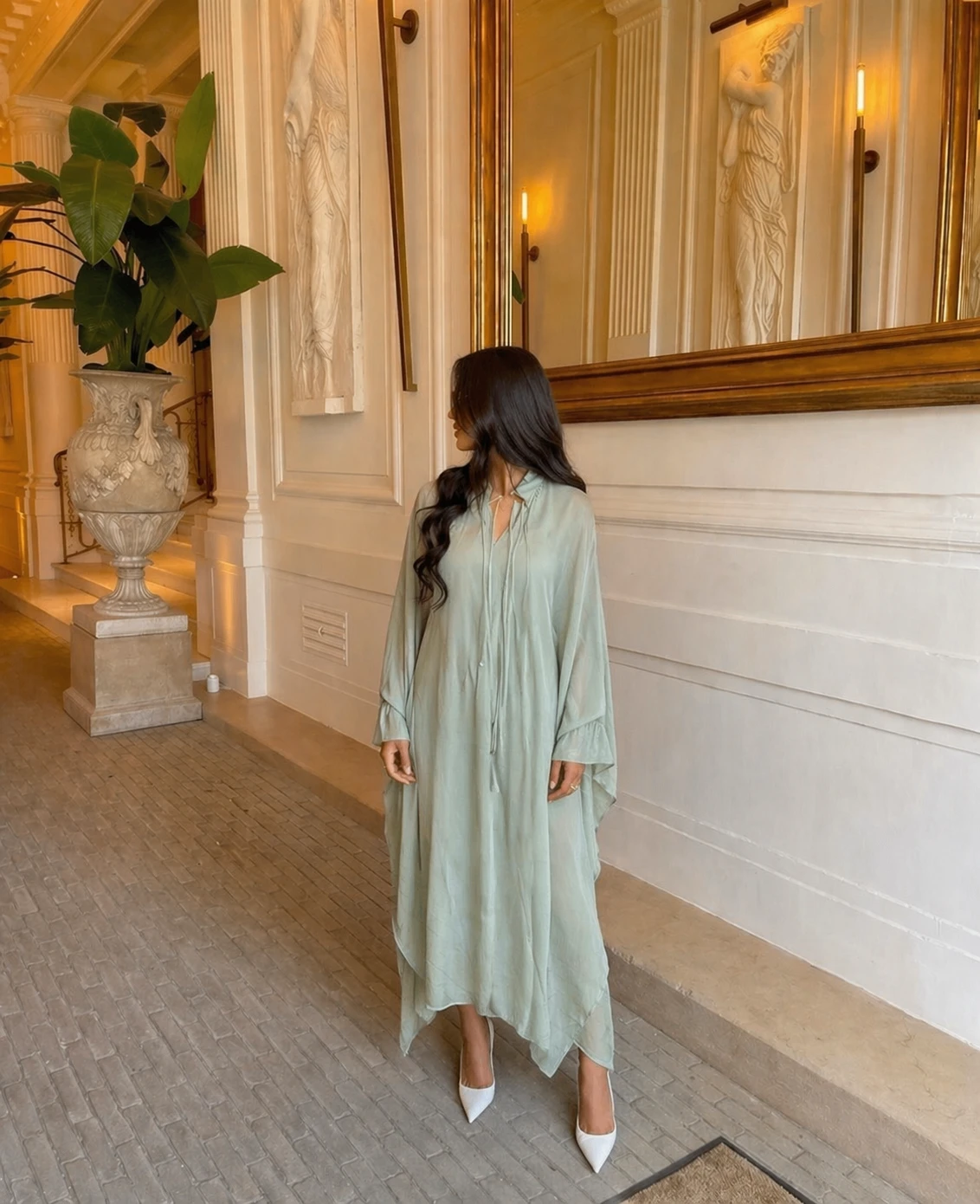 Robe longue fluide - Tilleuil — 4